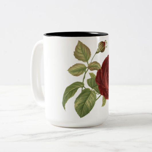 mok roos koffie (Voorkant links)