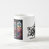 Mok roos-vensterkoffie (Center)