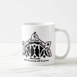 Mok roos-vensterkoffie