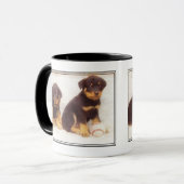 Mok Rottweiler puppies (Voorkant links)