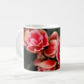 Mok roze bloem (Voorkant links)
