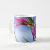 Mok Roze bloemen (Voorkant links)