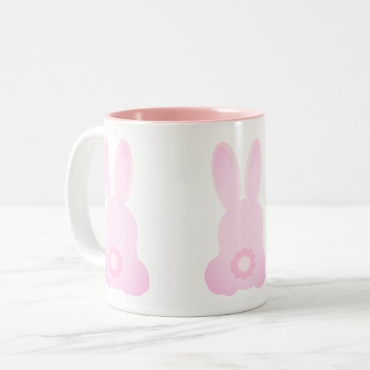 Mok Roze Bunnies (Voorkant links)