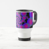Mok roze en blauwe spiraalbellen (Voorkant rechts)