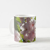 Mok roze lentbloemen (Voorkant links)