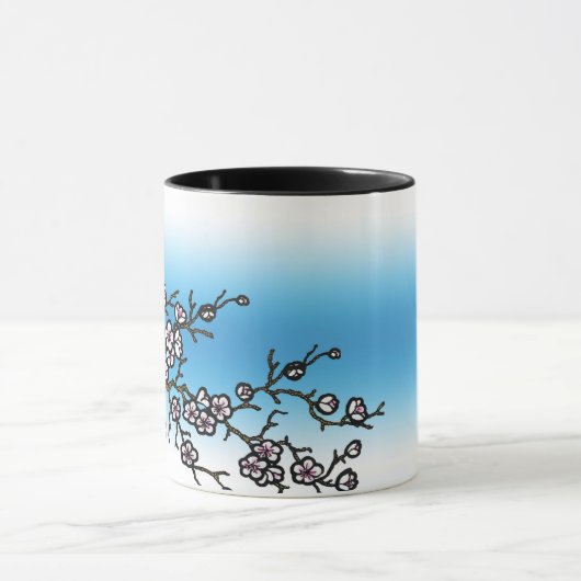 Mok roze slik en Cherry Blossom (Midden)