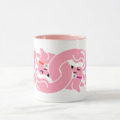 Mok roze verdraaide doxies (Midden)