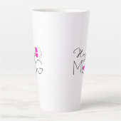 Mok | Roze warme roze | Geef een Hug | Een hug oph (Voorkant)