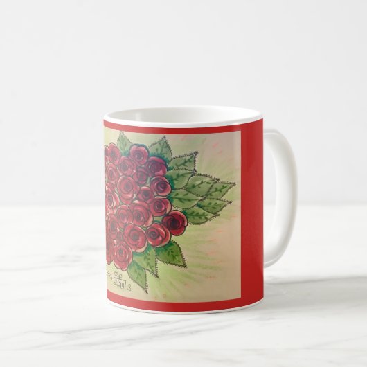 Mok rozen (Voorkant rechts)