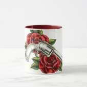 Mok rozen en revolver (Midden)