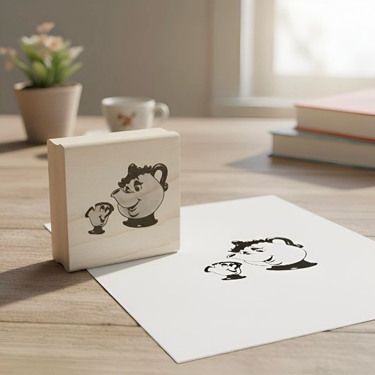 Mok rubberstempel