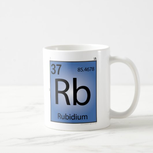 Mok Rubidium (Rb) Element (Rechts)