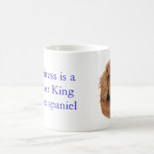 Mok, Ruby cavalier koning charles spaniel puppy Koffiemok (Center)