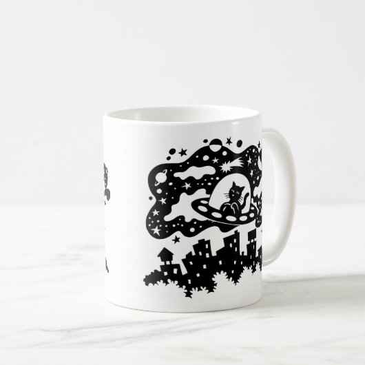 Mok ruimtecat (Voorkant rechts)