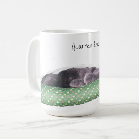 Mok - Russisch blauw katje (Voorkant links)