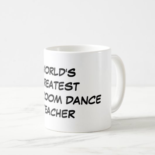 mok 's werelds grootste ballroom-dansleraar' (Voorkant rechts)