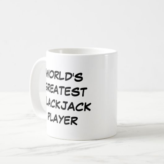 mok 's werelds grootste Blackjack Player (Voorkant links)