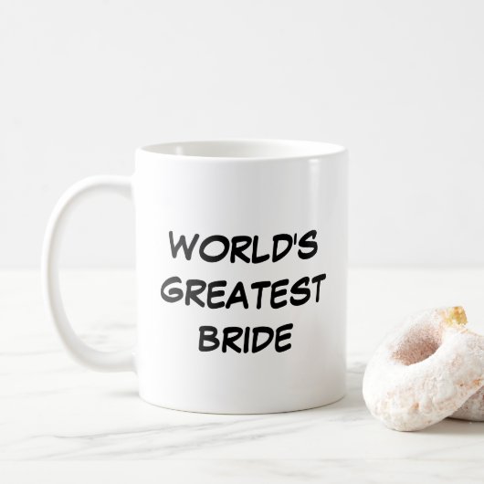 mok 's werelds grootste bride' (Met donut)