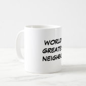 mok 's werelds grootste buur' (Voorkant links)