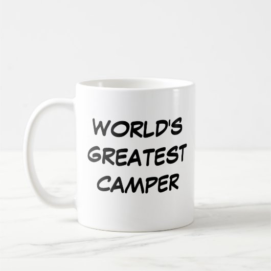 mok 's werelds grootste Camper' (Links)