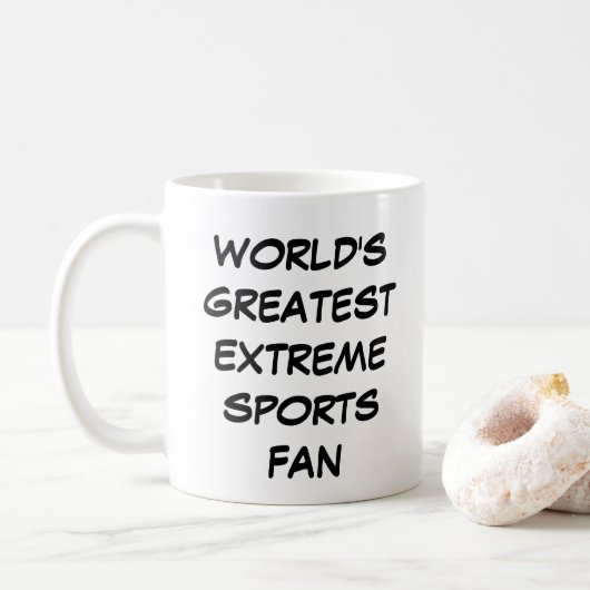 mok 's werelds grootste Extreme Sport Fan (Met donut)