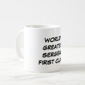 mok 's werelds grootste sergeant eerste klas' (Voorkant links)