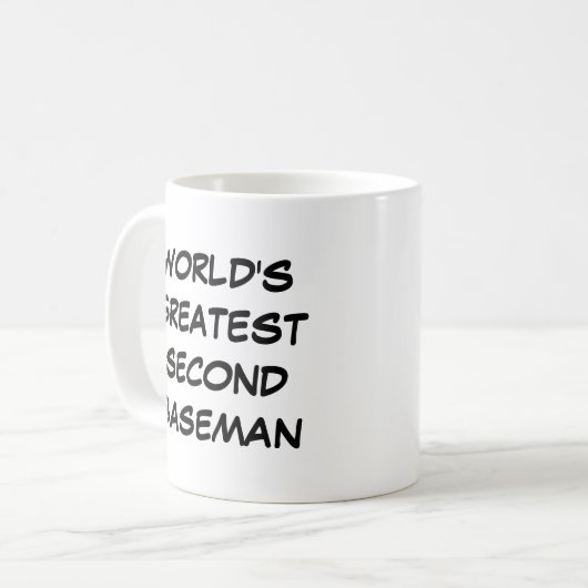 mok 's werelds grootste tweede Baseman' (Voorkant links)