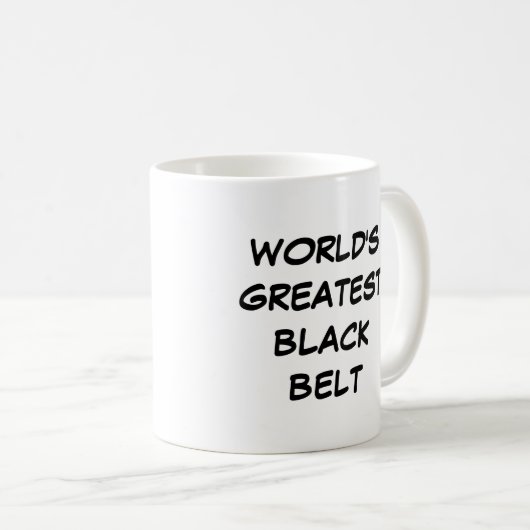 mok 's werelds grootste zwarte gordel' (Voorkant rechts)