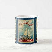 Mok Sailboat Vintage Travel Lake Tahoe Coffee (Center)