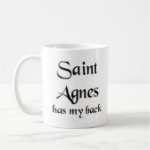 mok saint - agnes koffie (Links)