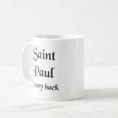 mok saint paul koffie (Voorkant links)