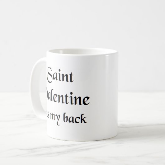 mok saint valentijn koffie (Voorkant links)