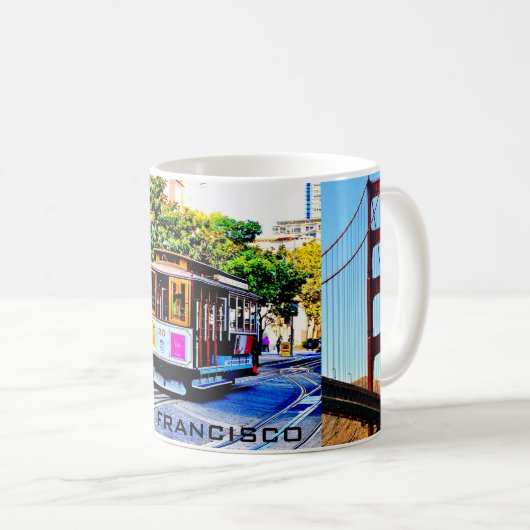 MOK SAN FRANCISCO CABLE CAR SOUVENIR COFFEE (Voorkant rechts)