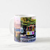 MOK SAN FRANCISCO CABLE CAR SOUVENIR COFFEE (Voorkant links)