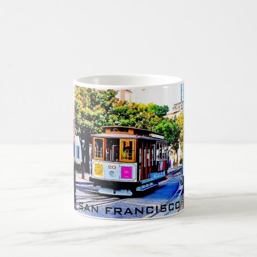 MOK SAN FRANCISCO CABLE CAR SOUVENIR COFFEE (Center)