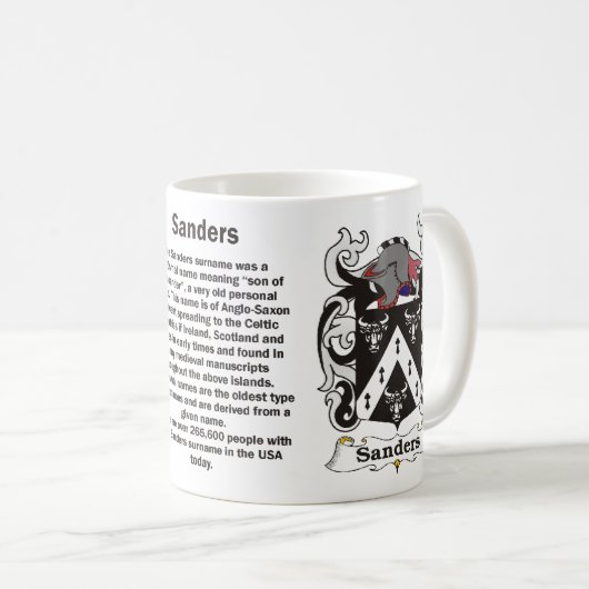 Mok Sanders Family Crest (Voorkant rechts)