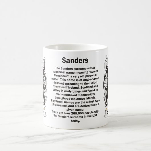 Mok Sanders Family Crest (Center)