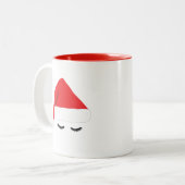 Mok Santa Lashes (Voorkant links)