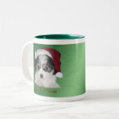 Mok Santa Puppies (Voorkant links)