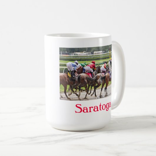 Mok Saratoga Coffee (Voorkant rechts)