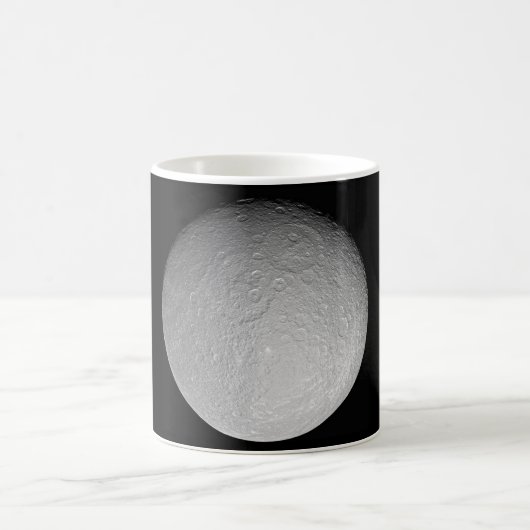 Mok: Saturnus's maan Rhea Koffiemok (Center)