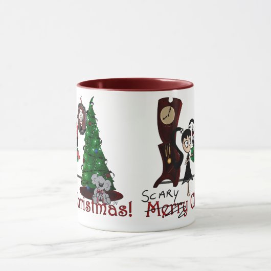 mok "Scary Kerstmis" (Midden)