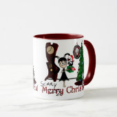 mok "Scary Kerstmis" (Voorkant rechts)