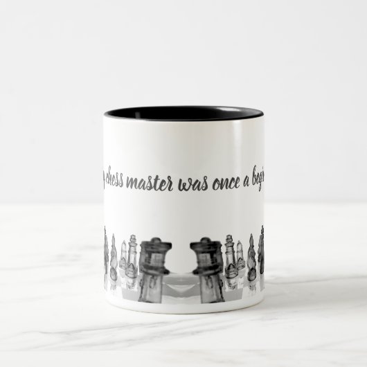 Mok schaak bewerkbaar (Center)