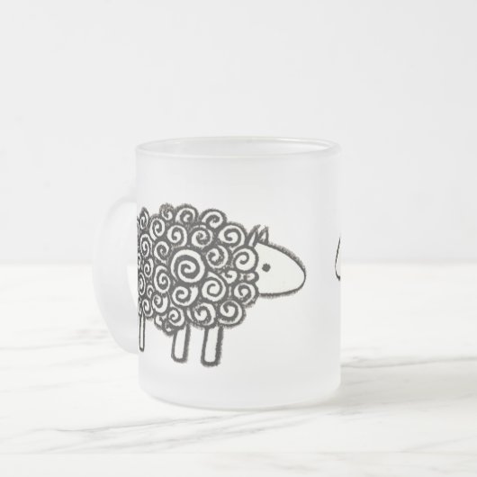 Mok schapen (Voorkant links)