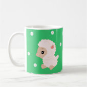 Mok schapen - Witte 11 oz klassieke witte Mok (Links)