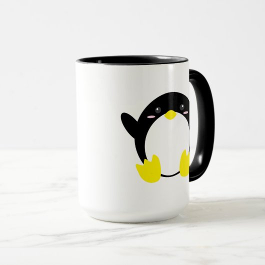 Mok schattige pinguïn (Voorkant rechts)