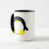 Mok schattige pinguïn (Voorkant links)