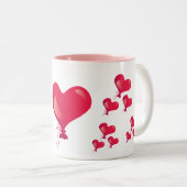 Mok Schattigee harten Valentijnsdag (Voorkant rechts)