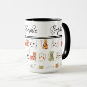 Mok Schattigee Katten (Voorkant rechts)